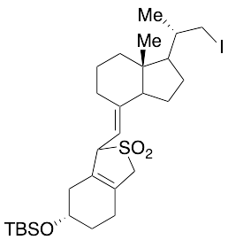 (6S)-6-[[tert-Butyldimethylsilyloxy]-1,3,4,5,6,7-hexahydro-1-[(E)-[(1R,3aS,7aR)-octahydro-1-[(1S)-2-iodo-1-methylethyl]-7a-methyl-4H-inden-4-ylidene]methyl]benzo[c]thiophene 2,2-Dioxide