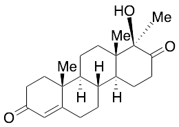 17alphabeta-Hydroxy-17alpha-methyl-D-homoandrost-4-ene-3,17-dione