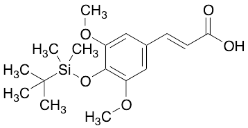 (2E)-3-[4-[[(1,1-Dimethylethyl)dimethylsilyl]oxy]-3,5-dimethoxyphenyl]-2-propenoic Acid