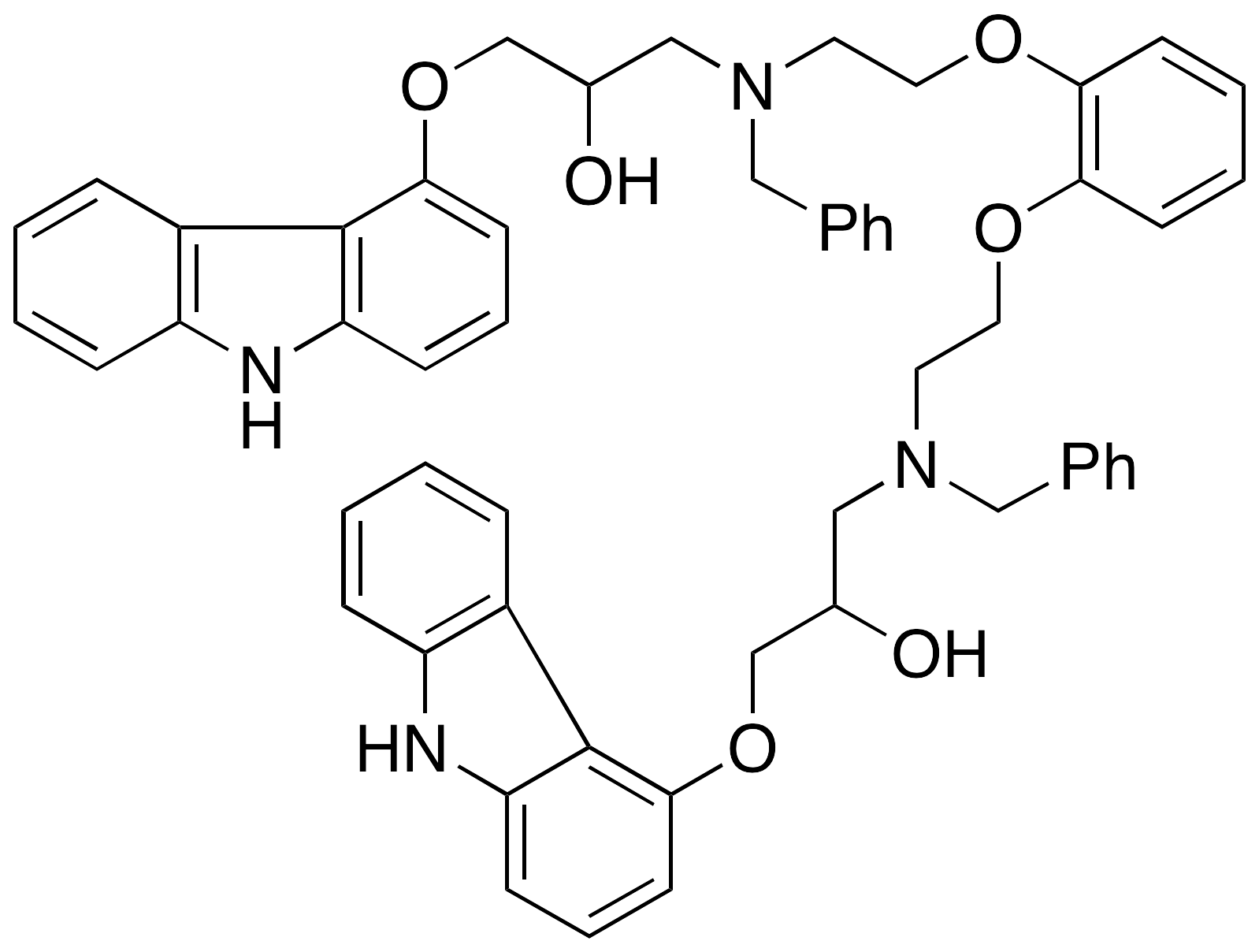 Carvedilol Bis(N-benzylalkylpyrocatechol) Impurity