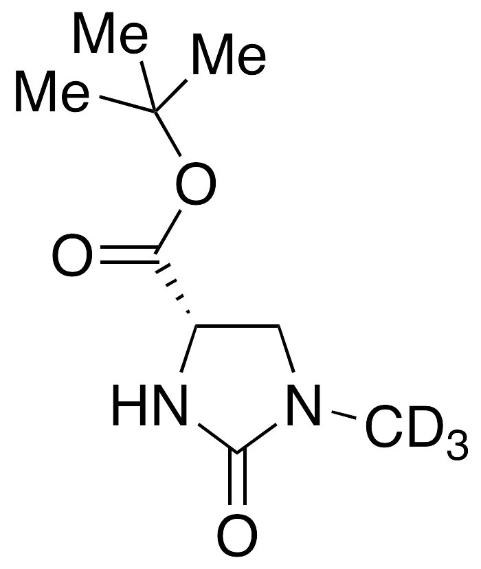 (4S)-1-(Methyl-d3)-2-oxo-4-imidazolidinecarboxylic Acid, tert-Butyl Ester