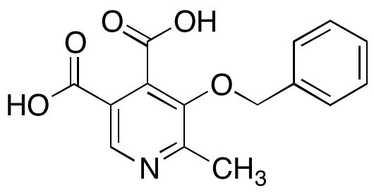 6-Methyl-5-(phenylmethoxy)-3,4-pyridinedicarboxylic Acid