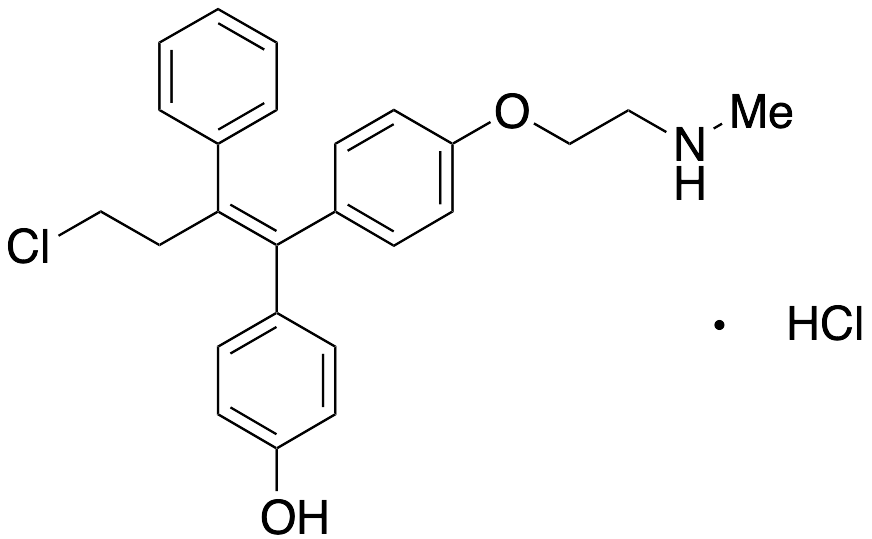 N-Desmethyl 4-Hydroxy Toremifene Hydrochloride