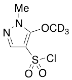5-Methoxy-d3-1-methyl-1H-pyrazole-4-sulfonyl Chloride
