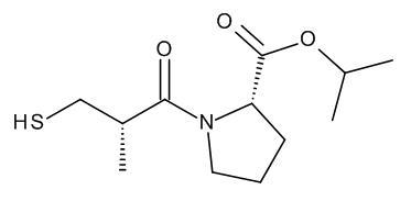 Captopril Isopropyl Ester