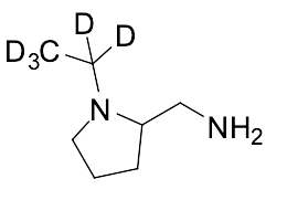 2-(Aminomethyl)-1-ethylpyrrolidine-d5