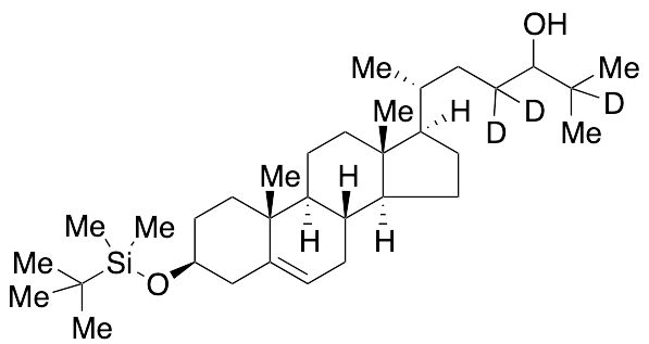 (3Beta)-3-[[(1,1-Dimethylethyl)dimethylsilyl]oxy]-cholest-5-en-24-ol-d3