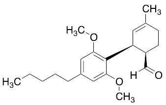 (1R,​2S)​-2-​(2,​6-​Dimethoxy-​4-​pentylphenyl)​-​4-​methyl-3-​cyclohexene-​1-​carboxaldehyde