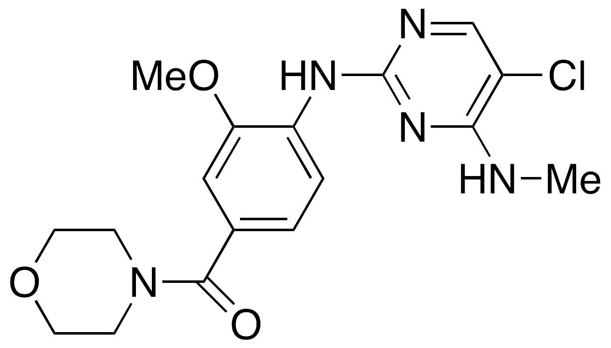 [4-[[5-Chloro-4-(methylamino)-2-pyrimidinyl]amino]-3-methoxyphenyl]-4-morpholinylmethanone