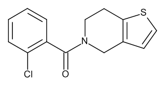 5-(2-Chlorobenzoyl)-4,5,6,7-tetrahydrothieno[3,2-c]pyridine