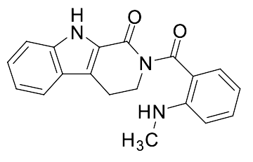 2-(2-(Methylamino)benzoyl)-2,3,4,9-tetrahydro-1H-pyrido[3,4-b]indol-1-one