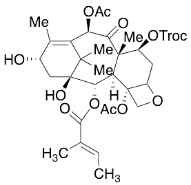 2-Debenzoyl-2-tigloyl-7-trichloroethoxycarbonyl-baccatin III
