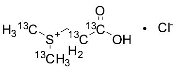 (2-Carboxyethyl)dimethylsulfonium Chloride-13C4