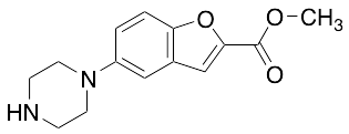 5-(1-Piperazinyl)-2-benzofurancarboxylic Acid Methyl Ester