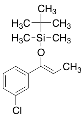 1-​Chloro-​3-​[(1Z)​-​1-​[[(1,​1-​dimethylethyl)​dimethylsilyl]​oxy]​-​1-​propen-​1-​yl]​-benzene