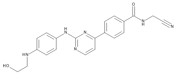 4"-Des-morpholino,-4"-(N-2-hydroxyethyl)amino Momelotinib