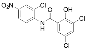 3,5-Dichloro-N-(2-chloro-4-nitrophenyl)-2-hydroxybenzamide