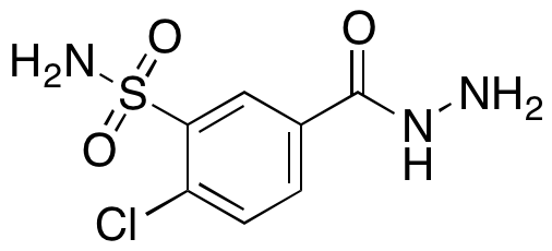 2-Chloro-5-(hydrazinocarbonyl)benzenesulfonamide