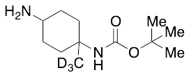 tert-Butyl N-(4-Amino-1-methylcyclohexyl)carbamate-d3