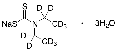 Diethyldithiocarbamic Acid-d10 Sodium Salt Trihydrate