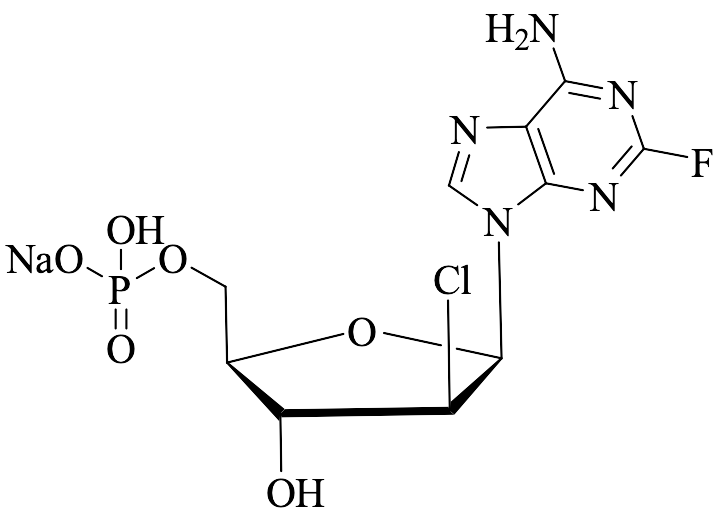 Sodium ((2R,3R,4S,5R)-5-(6-Amino-2-fluoro-9H-purin-9-yl)-4-chloro-3-hydroxytetrahydrofuran-2-yl)methyl Hydrogen Phosphate