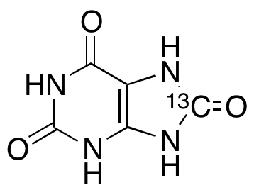 8-13C-Uric Acid (contains ~1.5% unlabelled)
