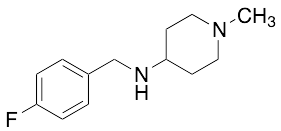 N-[(4-Fluorophenyl)methyl]-1-methyl-4-piperidinamine