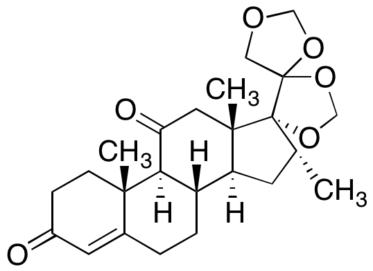 16-Methyl-17,20:20,21-bis[methylenebis(oxy)]-pregn-4-ene-3,11-dione