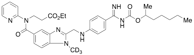 O-(2-Heptyl) Dabigatran-d3 Ethyl Ester