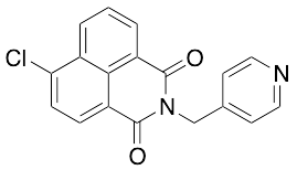 6-Chloro-2-(4-pyridinylmethyl)-1H-benz[de]isoquinoline-1,3(2H)-dione