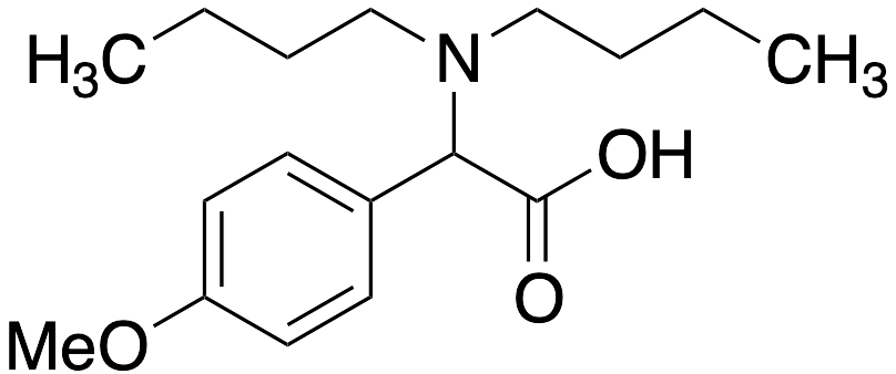 a-(Dibutylamino)-4-methoxy-benzeneacetic Acid