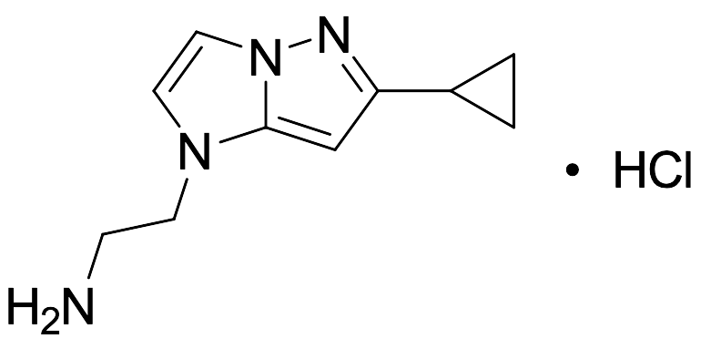 2-(6-Cyclopropyl-1h-imidazo[1,2-b]pyrazol-1-yl)ethan-1-amine Hydrochloride