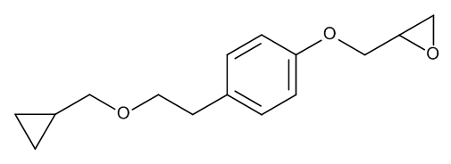 [[4-[2-(Cyclopropylmethoxy)ethyl]phenoxy]methyl]oxirane