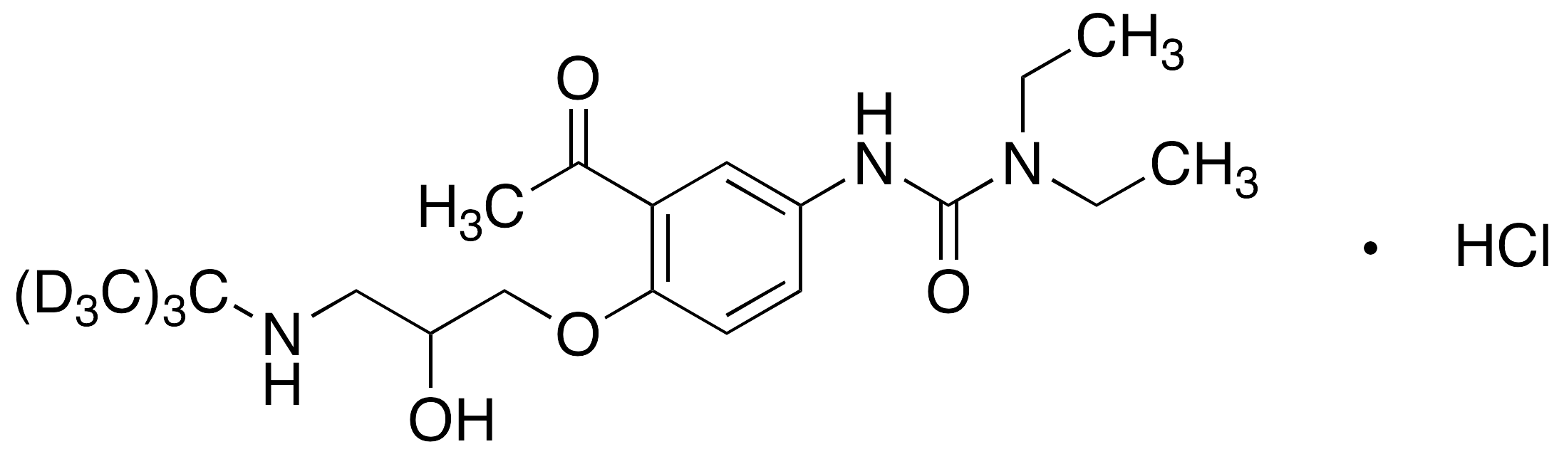 Celiprolol-d9 Hydrochloride