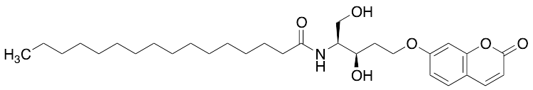 N-((2S,3R)-(+)-1,3-Dihydroxy-5-((2-oxo-2H-chromen-7-yl)oxy)pentan-2-yl)palmitamide