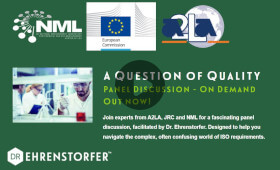Join experts from A2LA, JRC and NML for a fascinating panel discussion, facilitated by Dr. Ehrenstorfer. Designed to help you navigate the complex, often confusing world of ISO requirements.