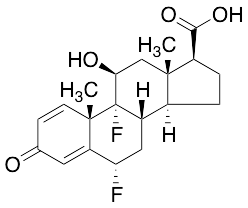 17Alpha,21-Dideoxy-6Alpha,​9Alpha-Difluoroprednisolone