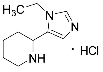 (2-(1-Ethyl-1H-imidazol-5-yl)piperidine Hydrochloride