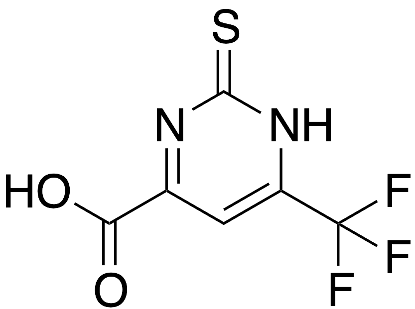 1,​2-​Dihydro-​2-​thioxo-​6-​(trifluoromethyl)​-4-​pyrimidinecarboxylic Acid