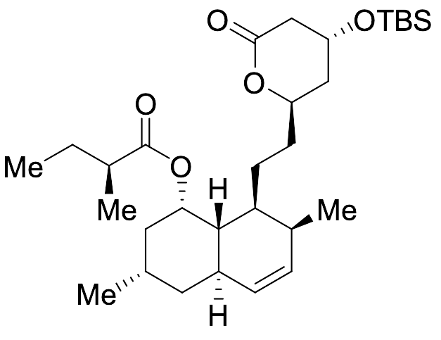 tert-Butyldimethylsilyl Ether 4a,5-Dihydro Lovastatin