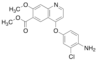 4-​(4-​Amino-​3-​chlorophenoxy)​-​7-​methoxy-6-​quinolinecarboxylic Acid Methyl Ester