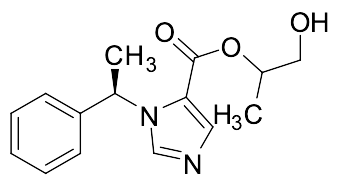 1-Hydroxypropan-2-yl 1-((R)-1-Phenylethyl)-1H-imidazole-5-carboxylate