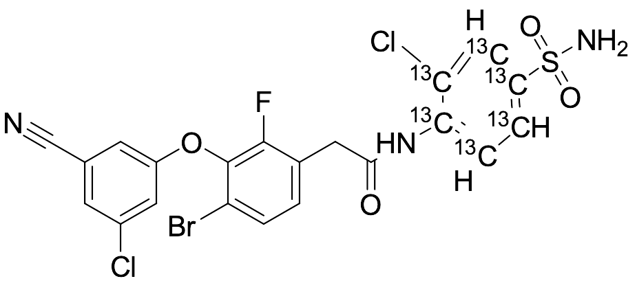 Despropionyl Elsulfavirine-13C6