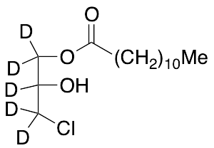 rac 1-Lauroyl-3-chloropropanediol-D5