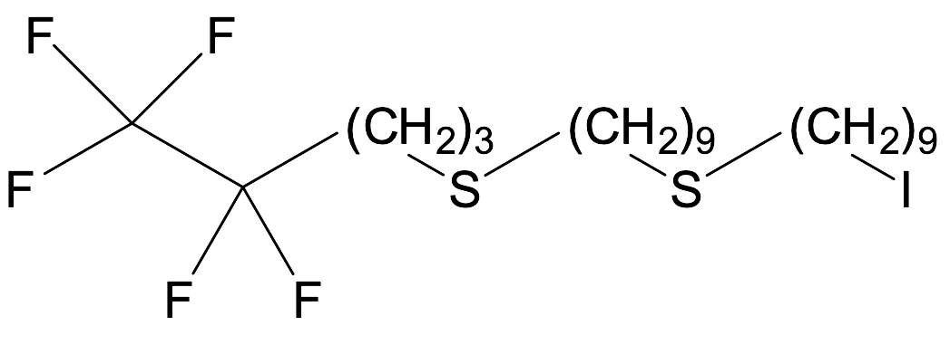 (9-Iodononyl)(9-((4,4,5,5,5-pentafluoropentyl)thio)nonyl)sulfane
