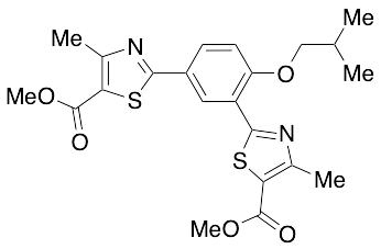 2,2'-[4-(2-Methylpropoxy)-1,3-phenylene]bis[4-methyl-5-thiazolecarboxylic Acid 5,5'-Dimethyl Ester