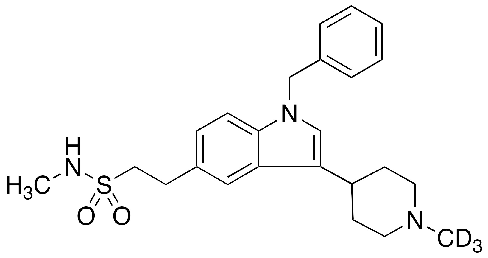 N-Benzyloxy Naratriptan-d3