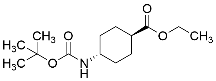 rel-(1R,4R)-Ethyl-4-(t-butoxycarbonylamino)cyclohexanecarboxylate