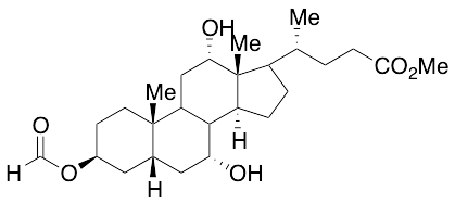 (3Beta,5Beta,7Alpha,12Alpha)-3-(Formyloxy)-7,12-dihydroxycholan-24-oic Acid Methyl Ester