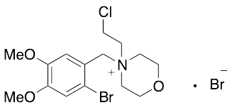 N-[(2-Bromo-4,5-dimethoxyphenyl)methyl]-N-(2-chloroethyl)morpholine Bromide
